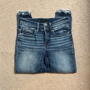 Buckle Women's Skinny Jeans - Faded Blue